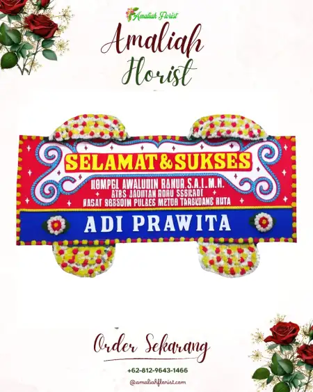 Papan Bunga Ucapan Selamat greges surabaya