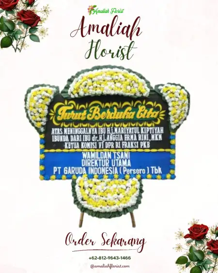 Papan Bunga Duka greges surabaya